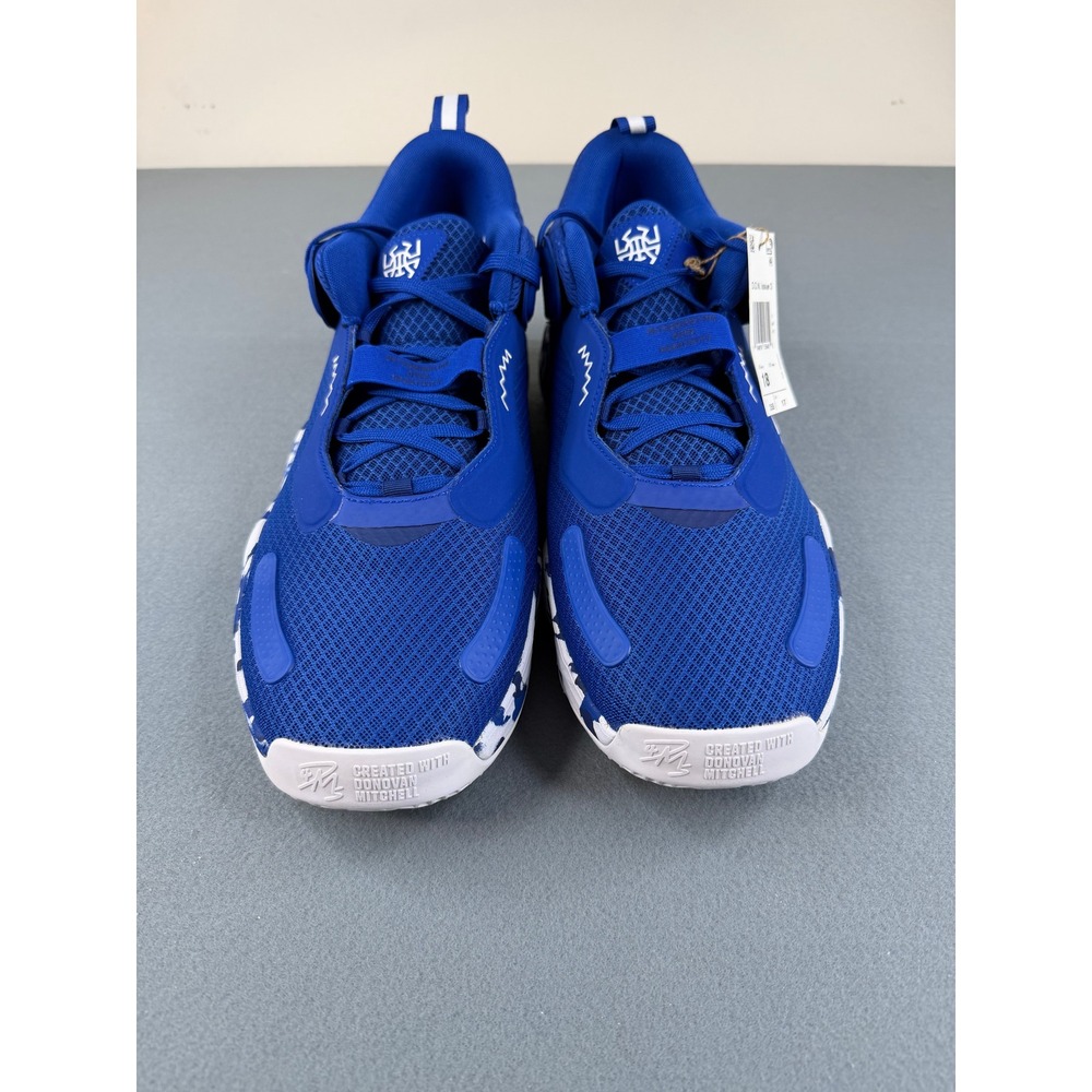 Adidas D.O.N. Issue 3 Basketball Shoes Mens 18 Blue Donovan Mitchell GV7264 - Picture 5 of 6